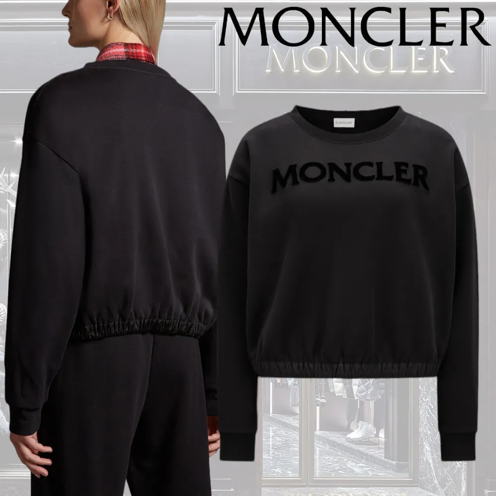 MONCLER  |Tufted Logo Sweatshirt