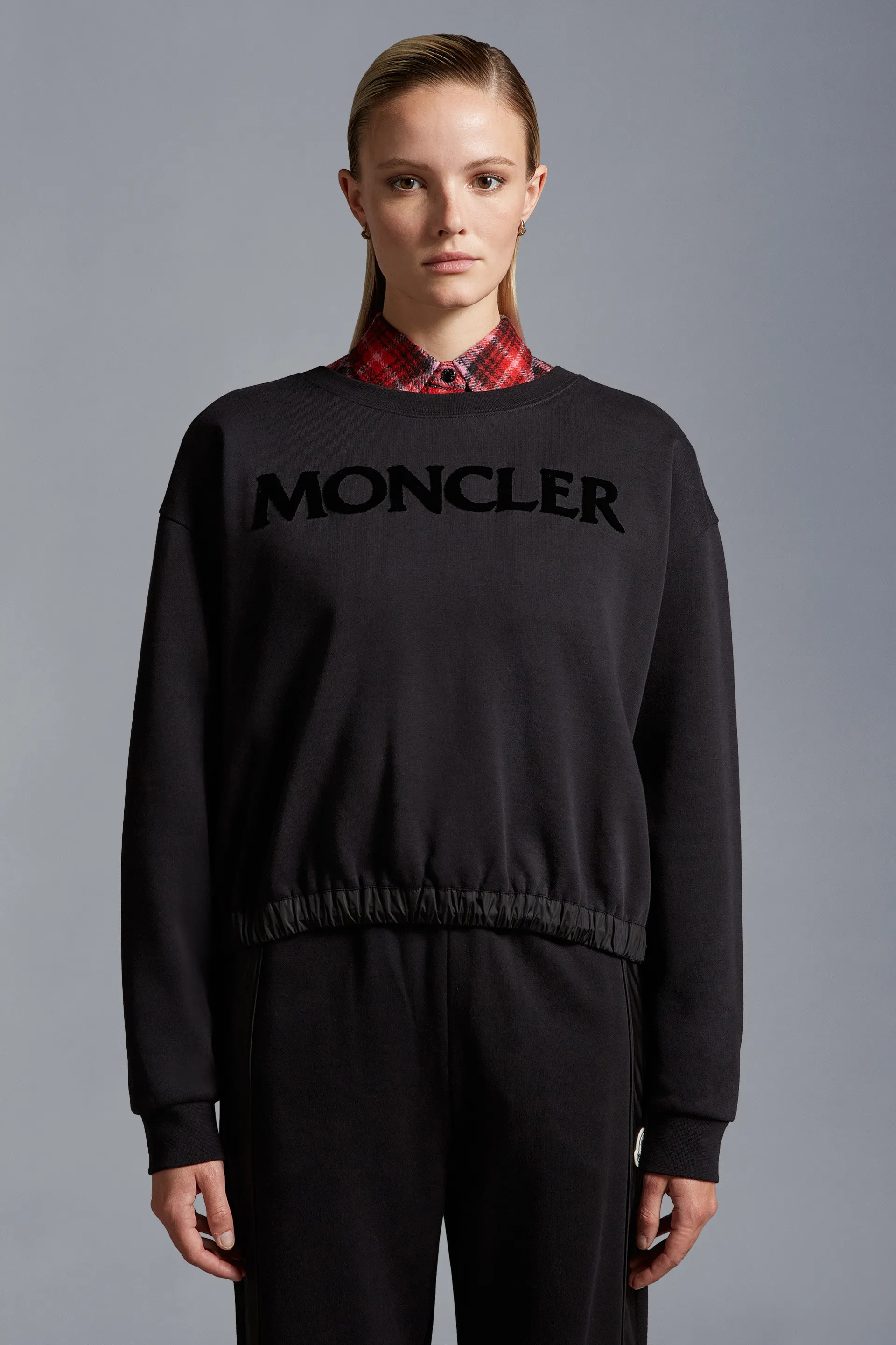 MONCLER  |Tufted Logo Sweatshirt