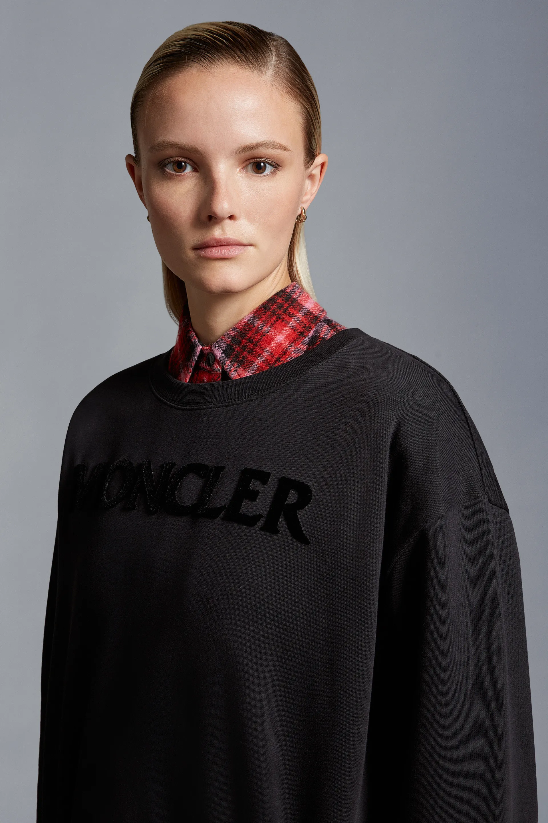 MONCLER  |Tufted Logo Sweatshirt