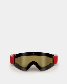 Mountain Snow Goggles In Mirrored Yellow 