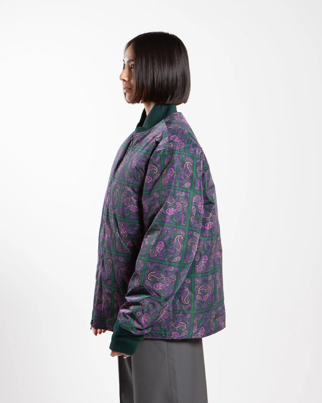 Needles Jacket Poly Taffeta Green