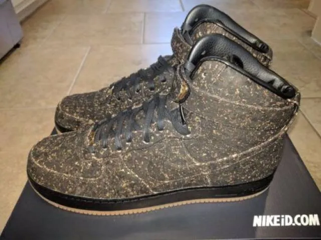 Nike Air Force 1 High Black Cork Championship NBA Finals...