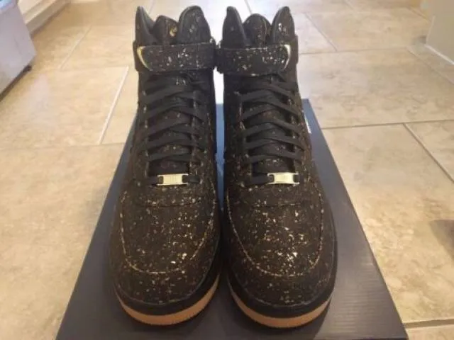 Nike Air Force 1 High Black Cork Championship NBA Finals...