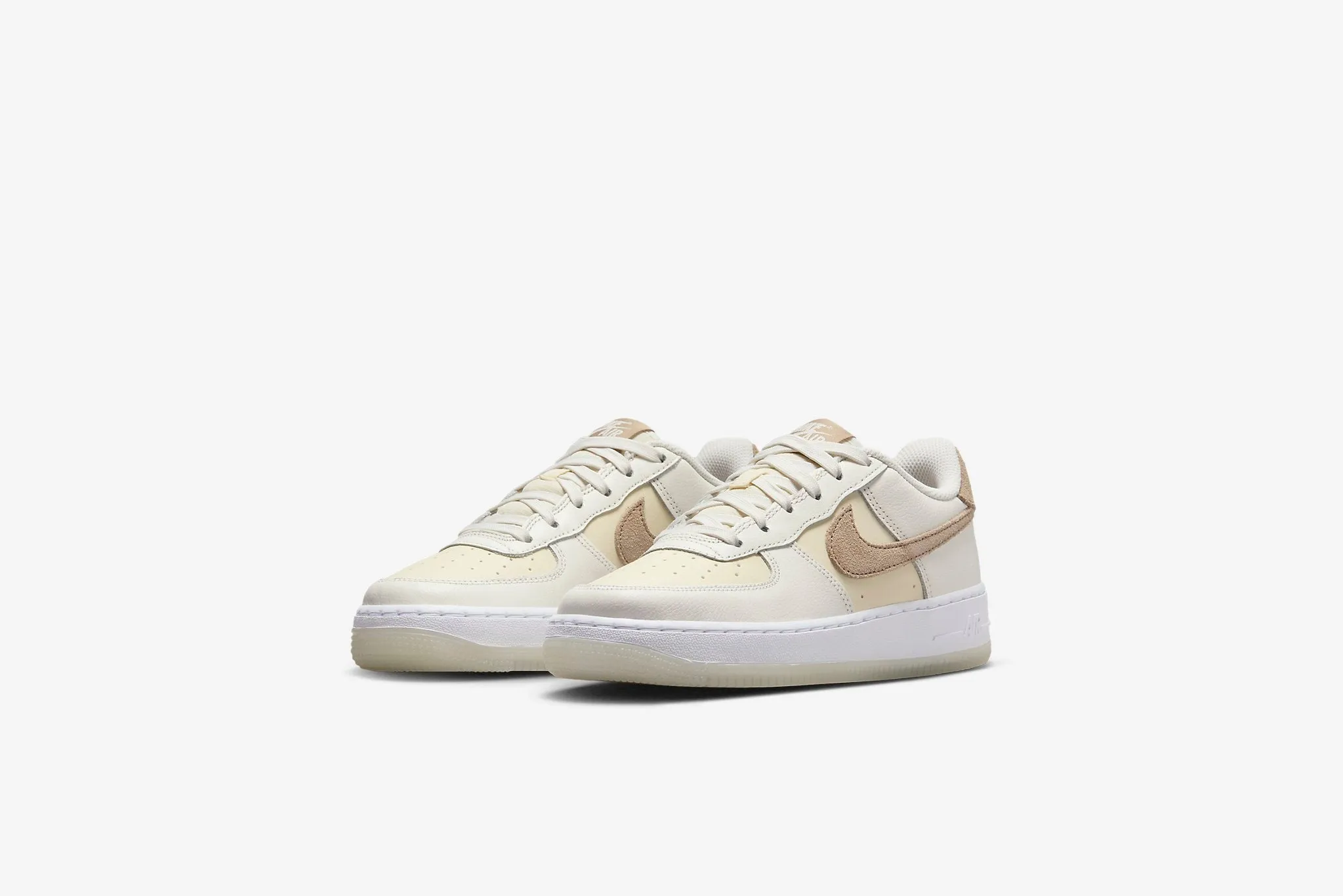 Nike Air Force 1 LE GS - Sail / Khaki / Coconut Milk