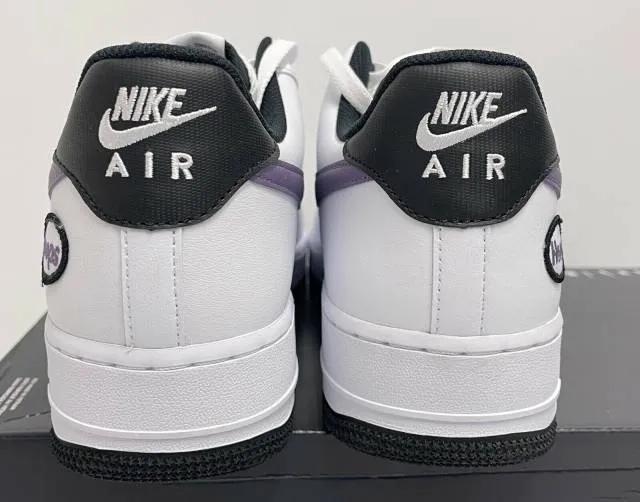 Nike Air Force 1 Low Hoops White Canyon Purple