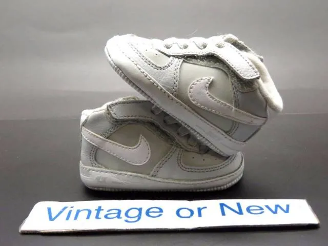 Nike Air Force 1 Mid '07 Neutral Grey White TD Crib Infa...