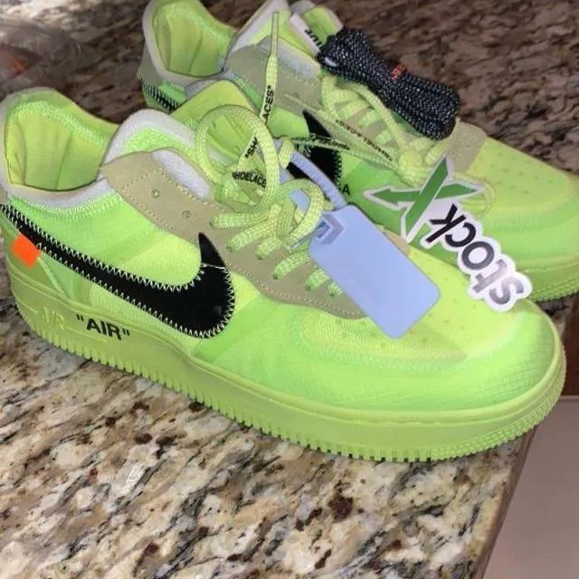 Nike air force 1 volt off white