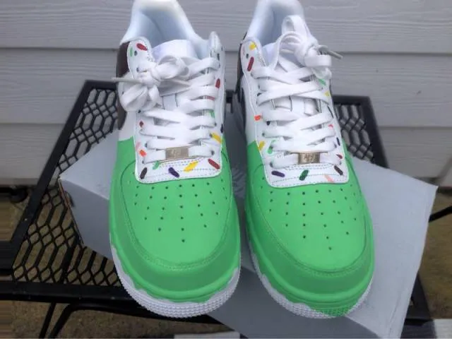 Nike Air Force 1"Mint Neapolitan" Custom