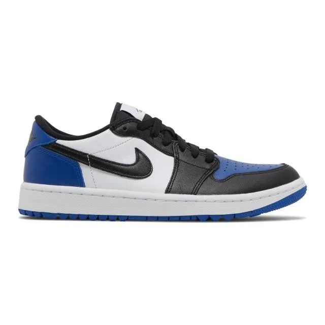 Nike Air Jordan 1 Low Golf (Royal Toe/ White/ Sport Roya...