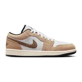 Nike Air Jordan 1 Low SE (Brown Elephant/ Hemp/ Metallic...