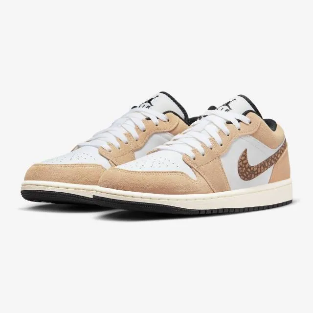 Nike Air Jordan 1 Low SE (Brown Elephant/ Hemp/ Metallic...