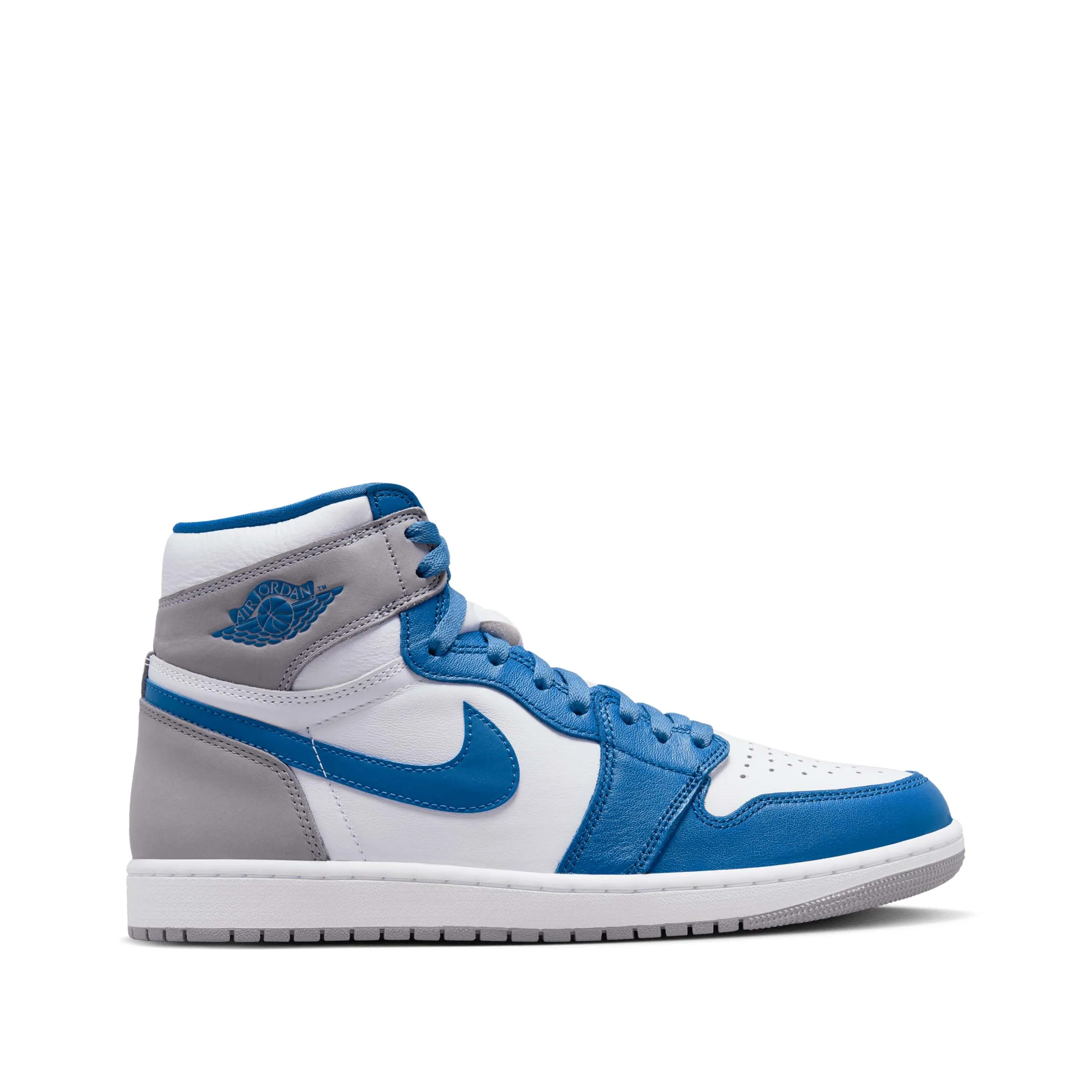 Nike  Air Jordan 1 Retro High OG True Blue/White-Cement Grey 