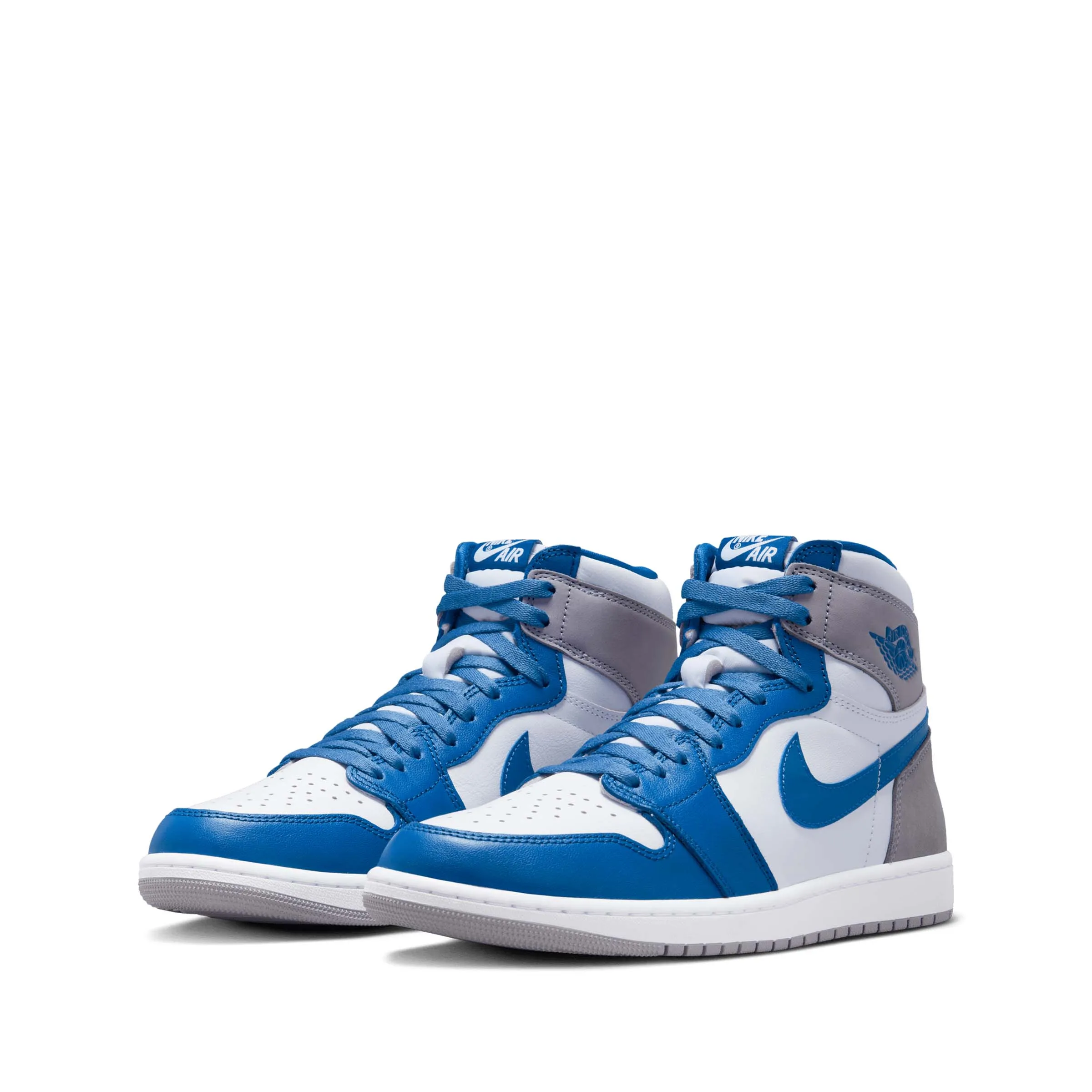 Nike  Air Jordan 1 Retro High OG True Blue/White-Cement Grey 