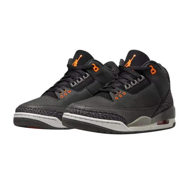 Nike Air Jordan 3 (Fear 2023/ Night Stadium/ Total Orang...