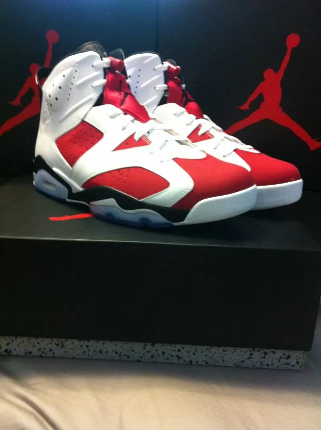 Nike Air Jordan Retro 6 Carmine