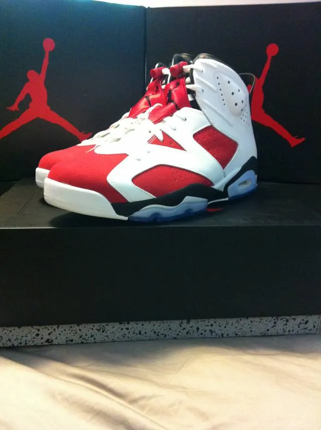 Nike Air Jordan Retro 6 Carmine