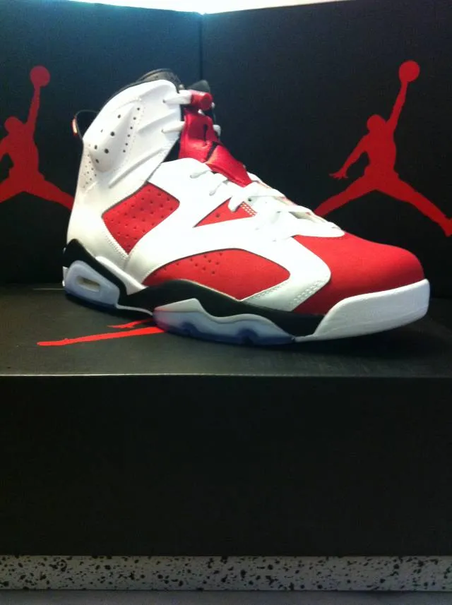 Nike Air Jordan Retro 6 Carmine