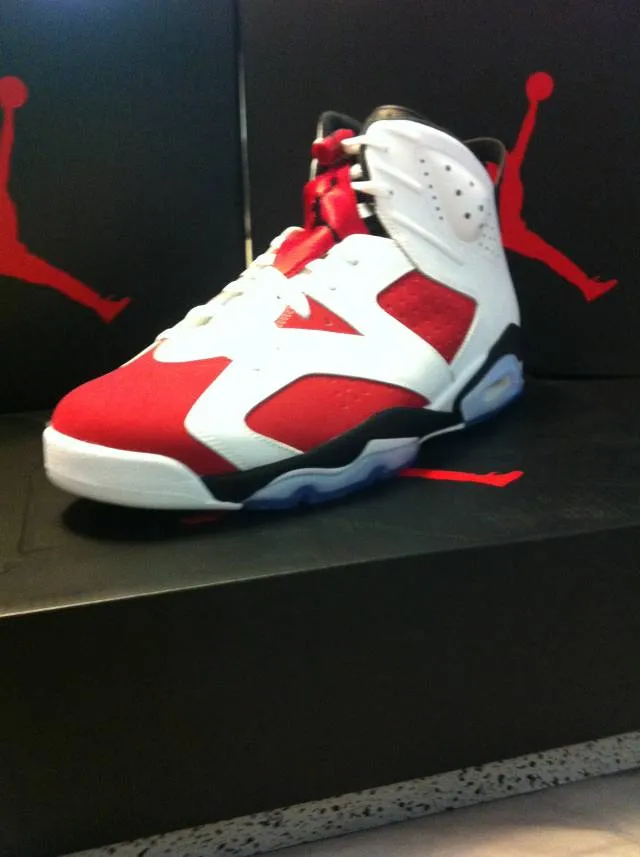 Nike Air Jordan Retro 6 Carmine