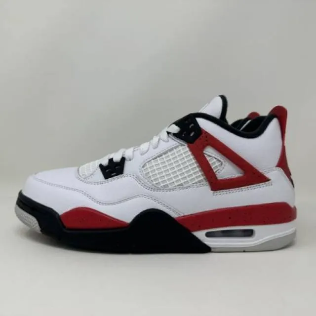 Nike Air Jordan Retro IV 4 GS Red Cement Black Grade Sch...