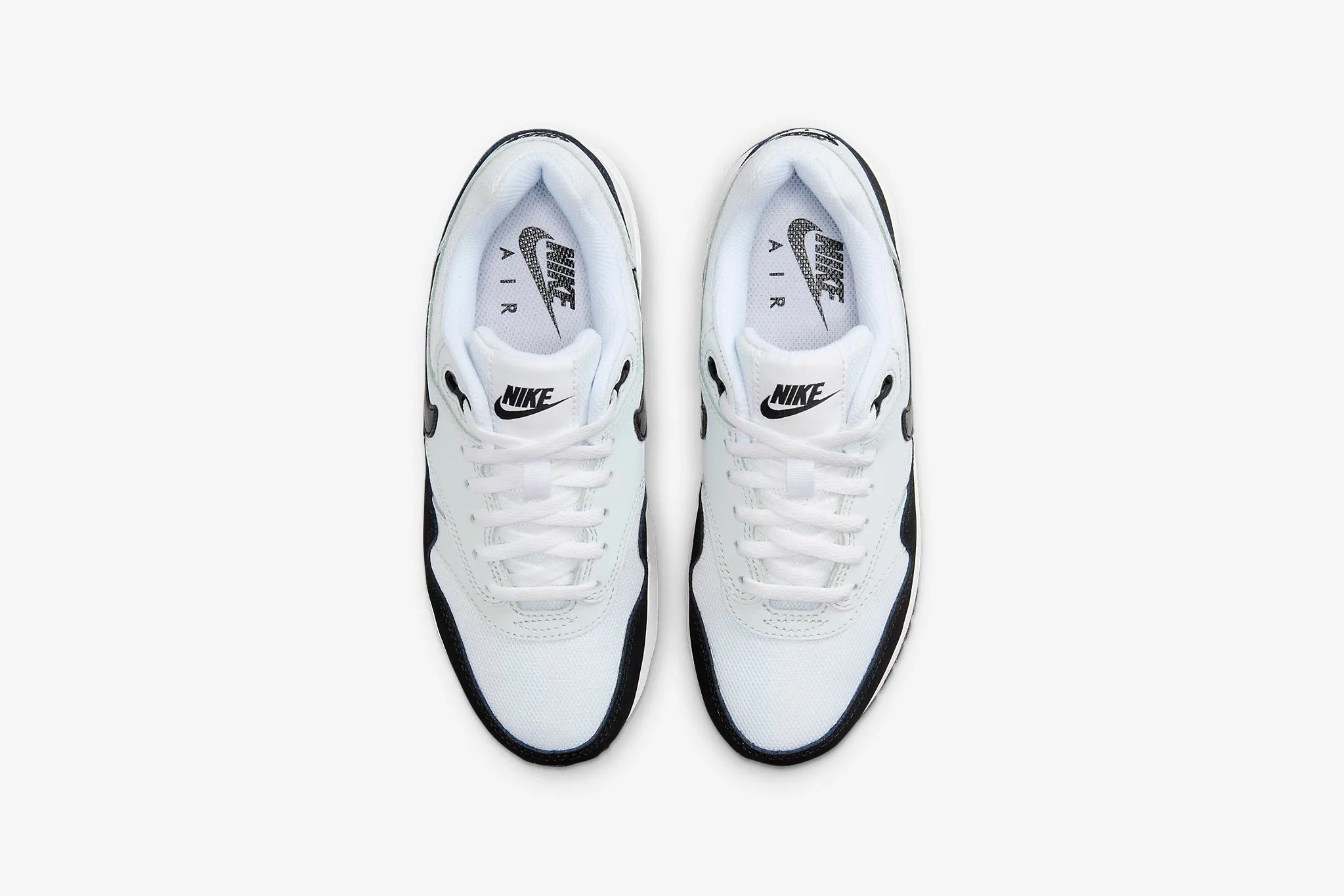 Nike Air Max 1 GS - White / Black / Pure Platinum