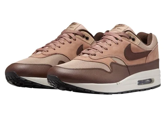 Nike air max 1 sc (cacao wow/ brown/ hemp/ cacao wow/ dusted clay/ light orewood brown/ black) men us 8-13 fb9660-200