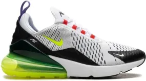 Nike Air Max 270 White Volt Siren Red sneakers