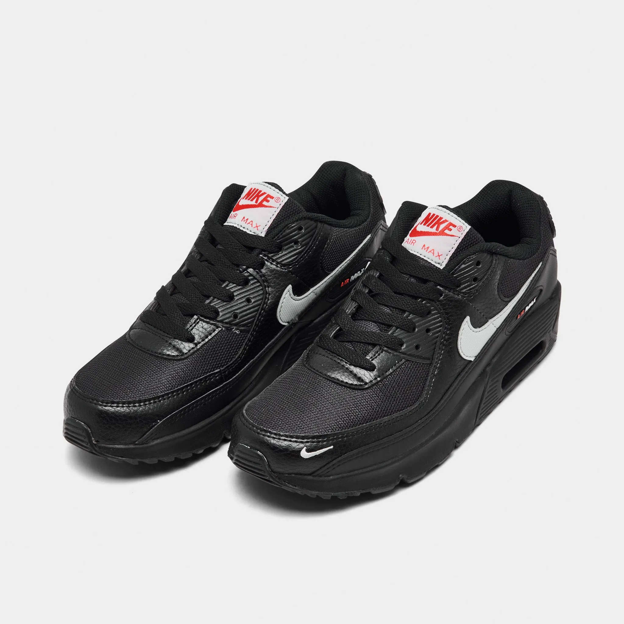 Nike Air Max 90 Next Nature GS Black / Wolf Grey - Crimson