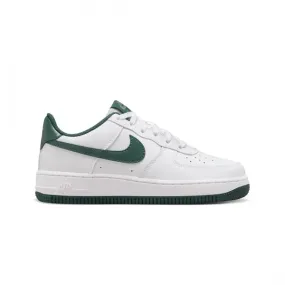 Nike Big Kids Air Force 1 (white / vintage green-oil green)