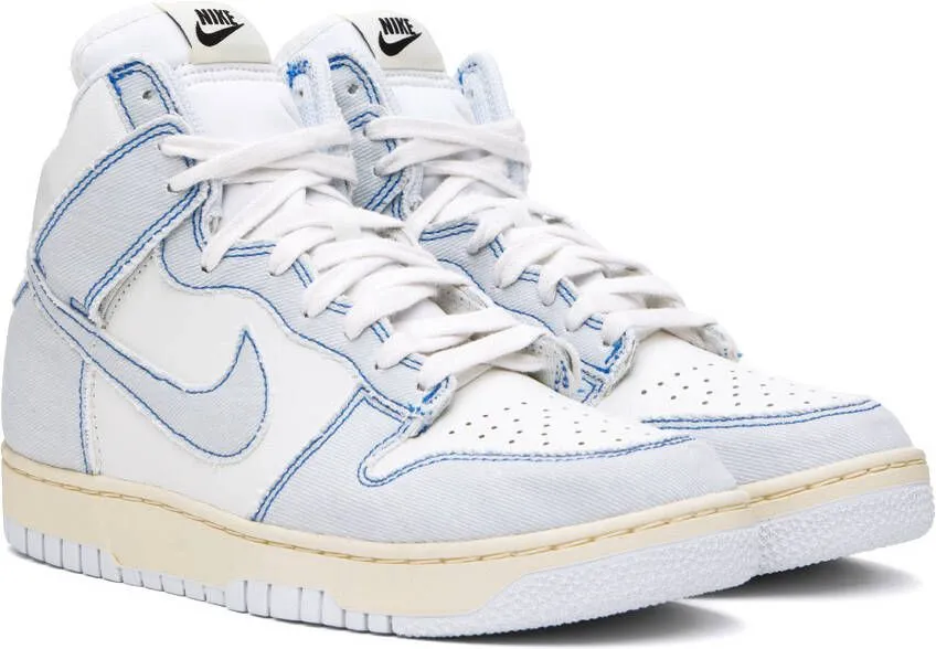 Nike Blue & White Dunk High 85 Sneakers