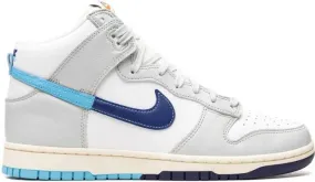 Nike Dunk High Split Baltic Blue sneakers White