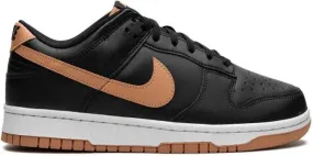 Nike Dunk Low Black Amber Brown sneakers