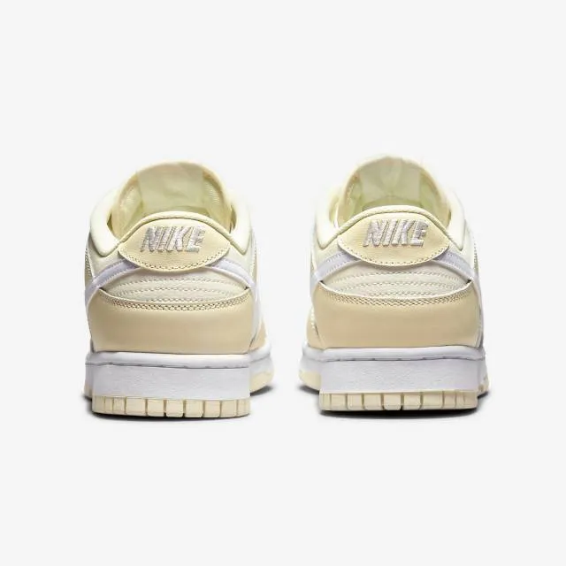 Nike dunk low (coconut milk/ white/ sail/ yellow) men us 8-13 dj6188-100