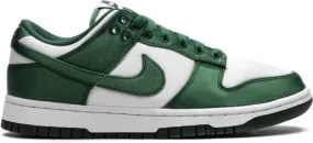 Nike Dunk Low Green Satin sneakers White