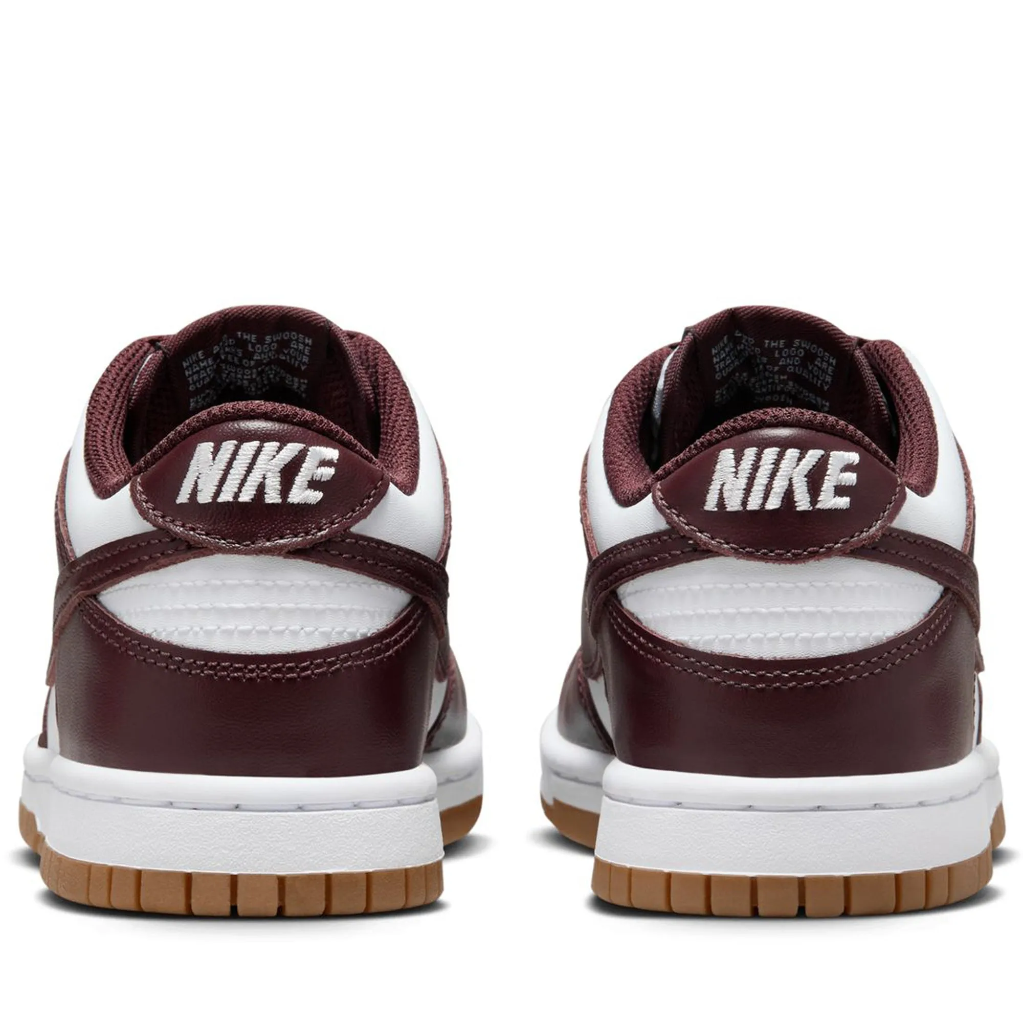 Nike Dunk Low (GS) - White/Burgundy Crush