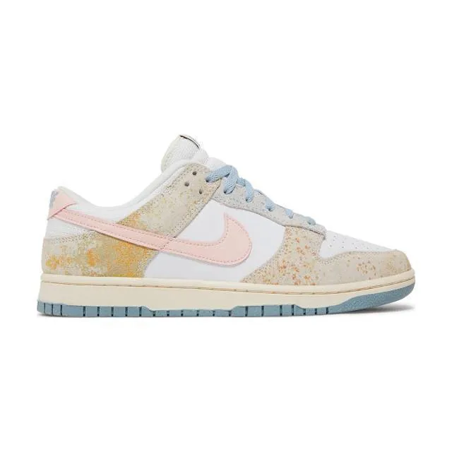 Nike dunk low (oxidized pastels/ white/ atmosphere/ pink/ boarder blue) men us 8-13 dv6486-100