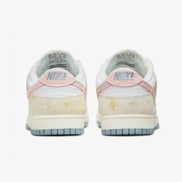 Nike dunk low (oxidized pastels/ white/ atmosphere/ pink/ boarder blue) men us 8-13 dv6486-100