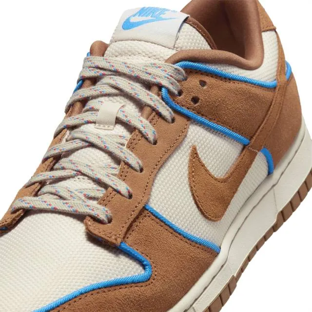 Nike dunk low premium (light british tan/ light orewood brown/ light british tan/ photo blue) men us 8-13 fn5825-100