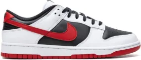 Nike Dunk Low Retro Black University Red sneakers White