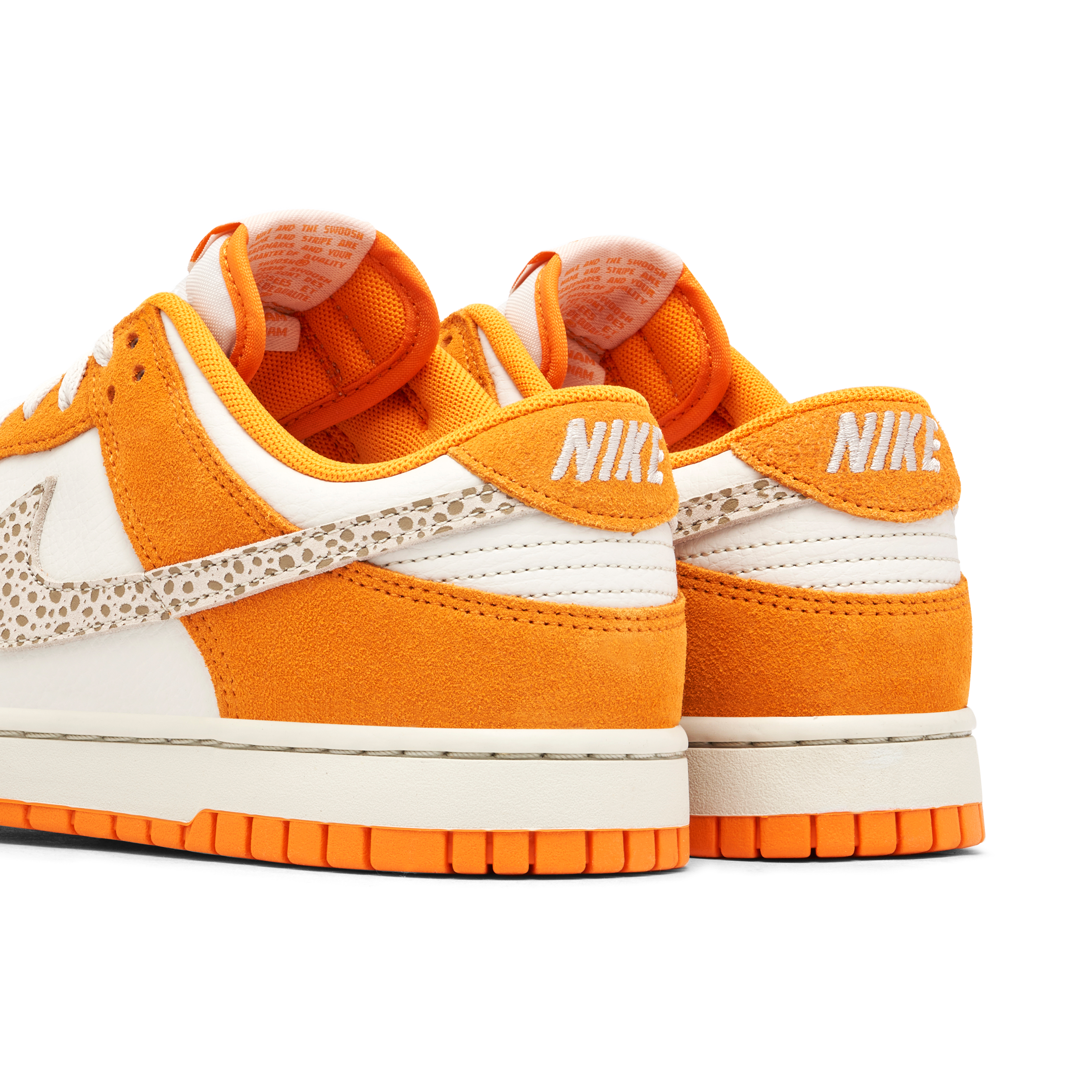 Nike Dunk Low Safari White Orange | DR0156-800 | Laced