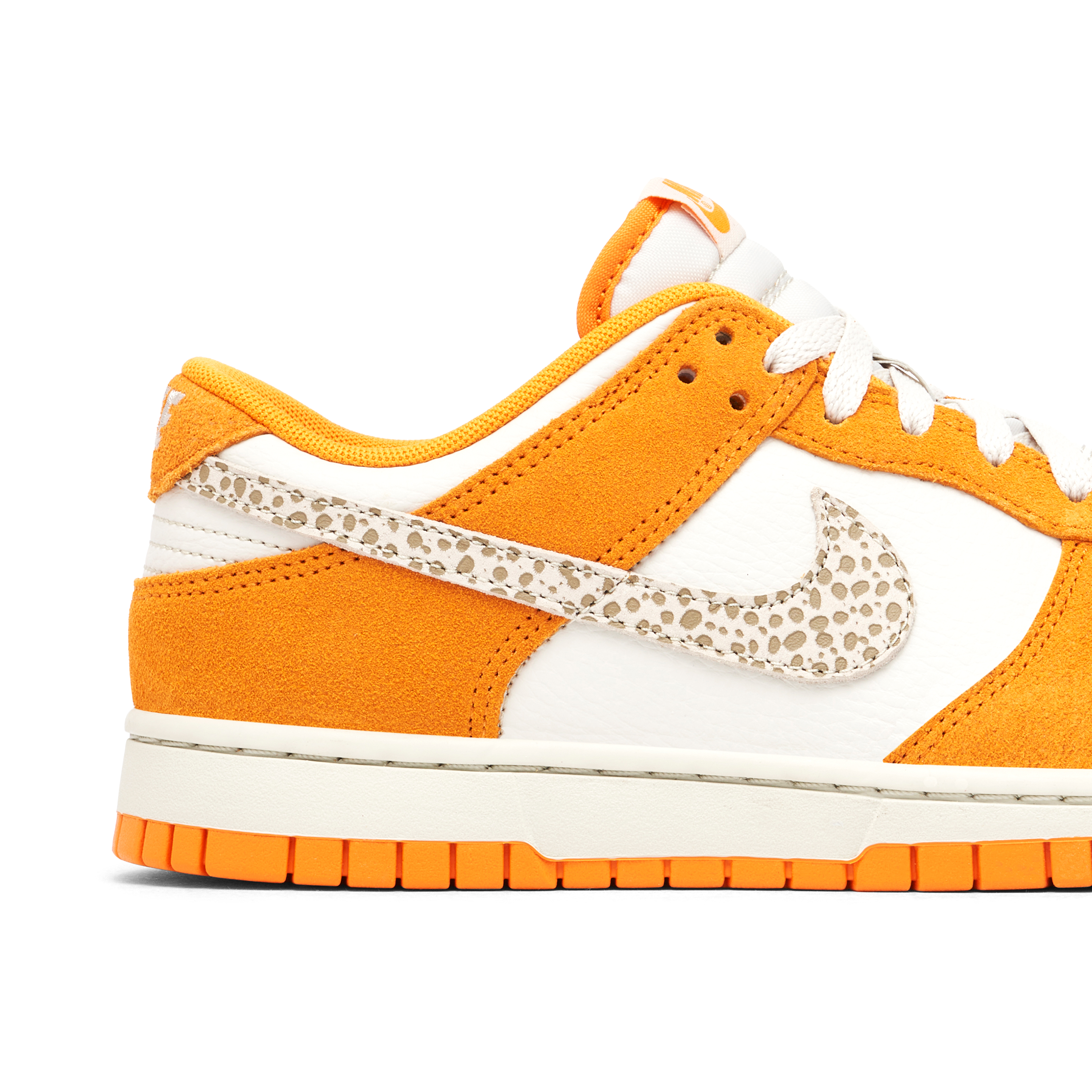 Nike Dunk Low Safari White Orange | DR0156-800 | Laced