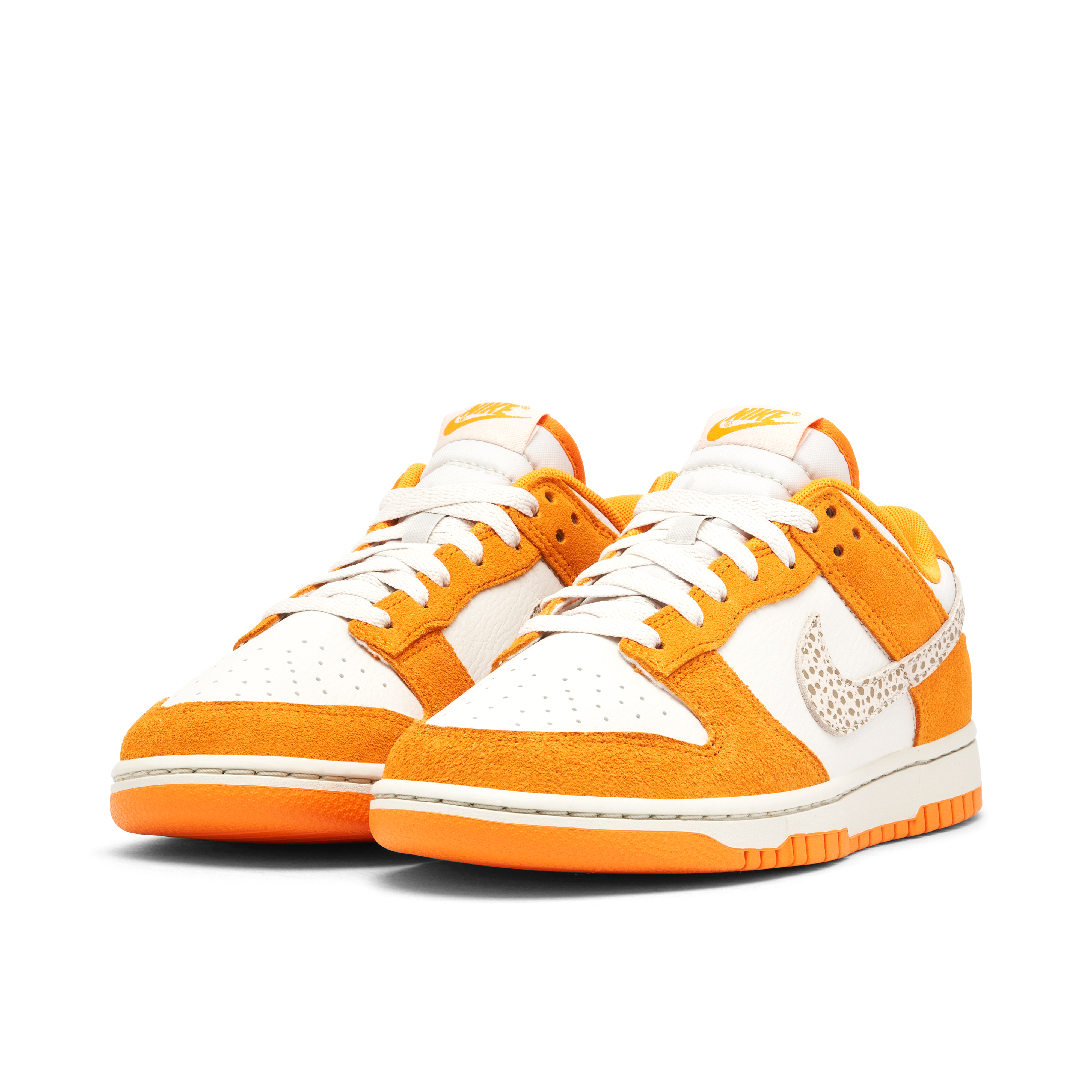 Nike Dunk Low Safari White Orange | DR0156-800 | Laced