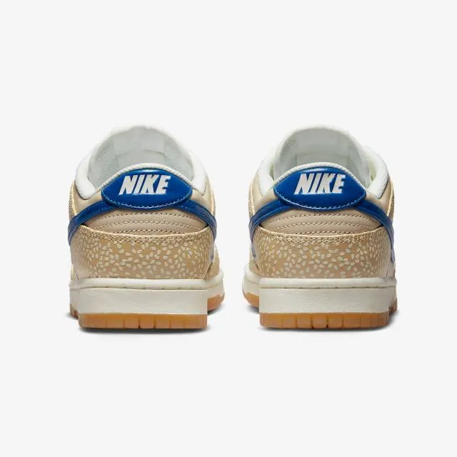 Nike dunk low (sesame/ light brown/ blue jay/ sail/ sanddrift/ white/ university gold) men us 8-13 d