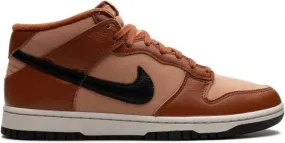 Nike Dunk Mid Amber Brown sneakers