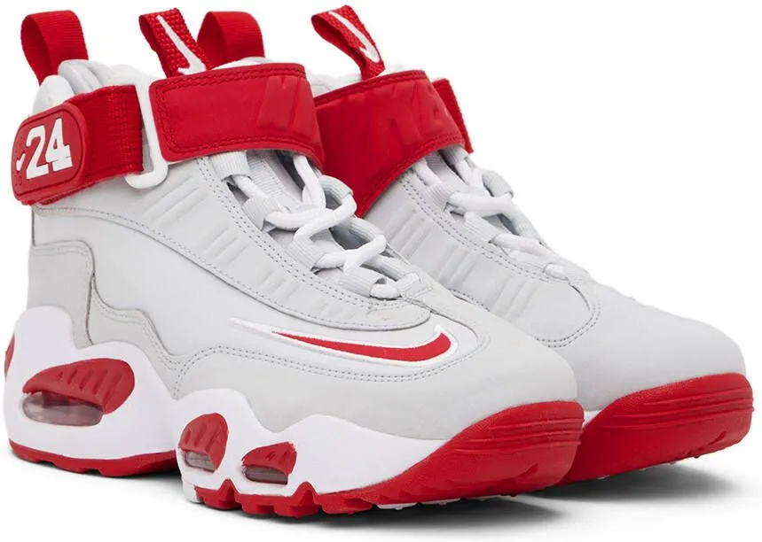 Nike Kids Gray & Red Air Griffey Max 1 Big Kids Sneakers