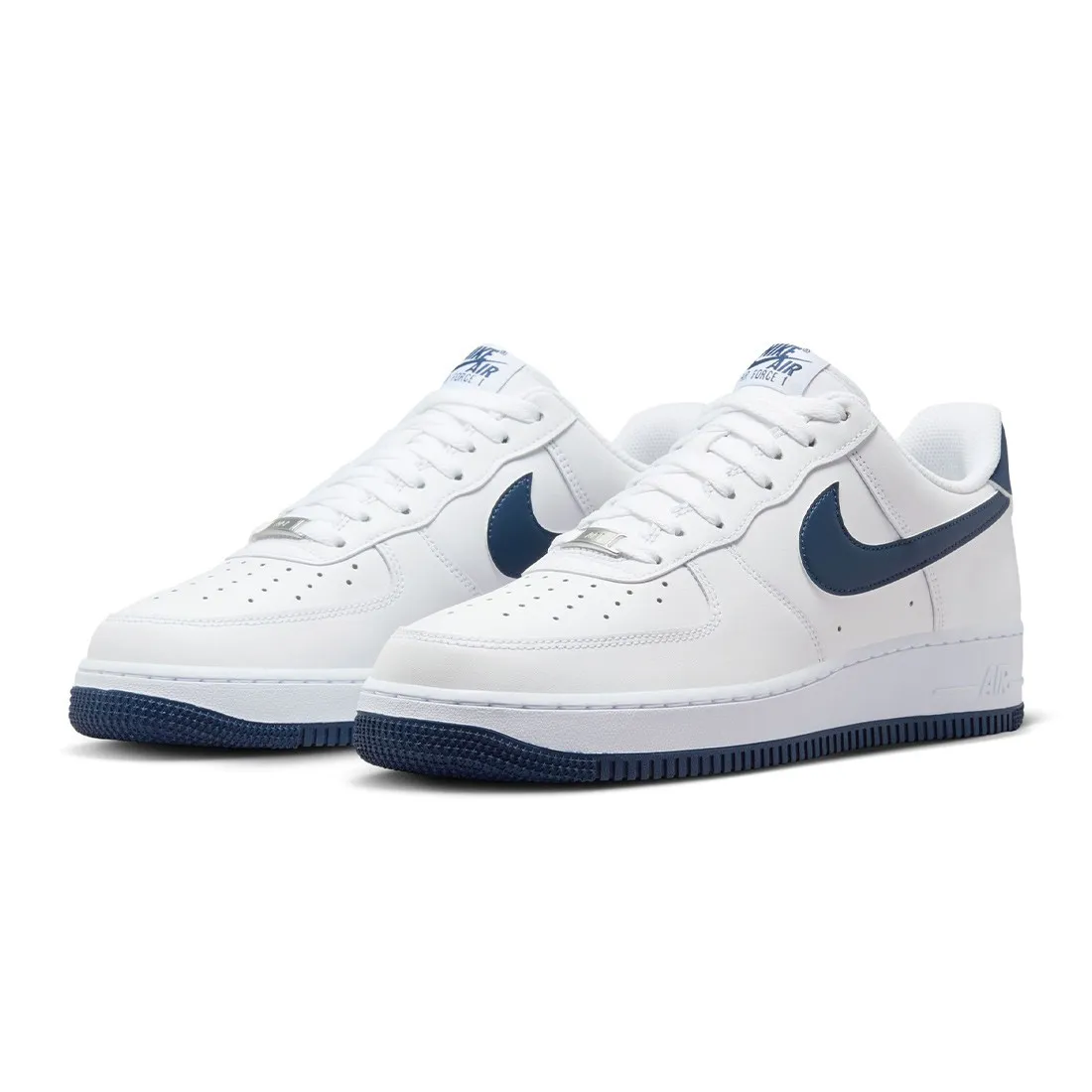 Nike Men Air Force 1 '07 (white / midnight navy-white)