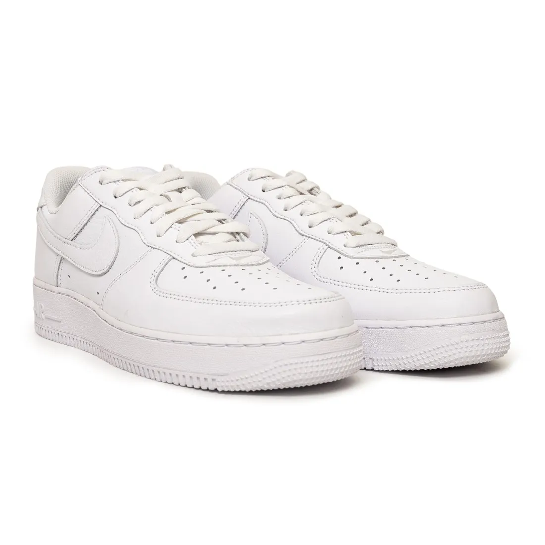 Nike Men Air Force 1 Low Retro (white / white-white-metallic gold)