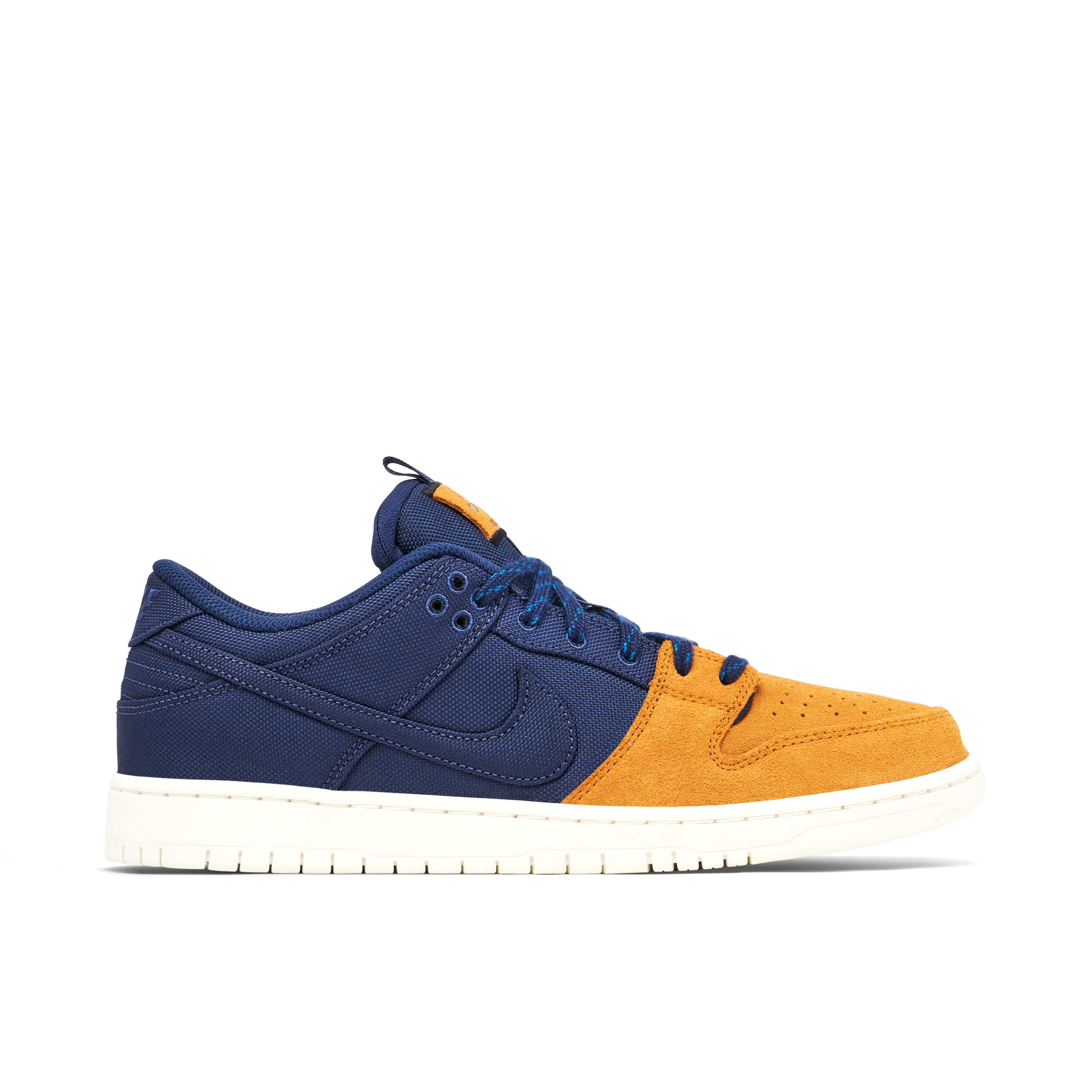 Nike SB Dunk Low Midnight Navy Desert Ochre | DX6775-400 | Laced