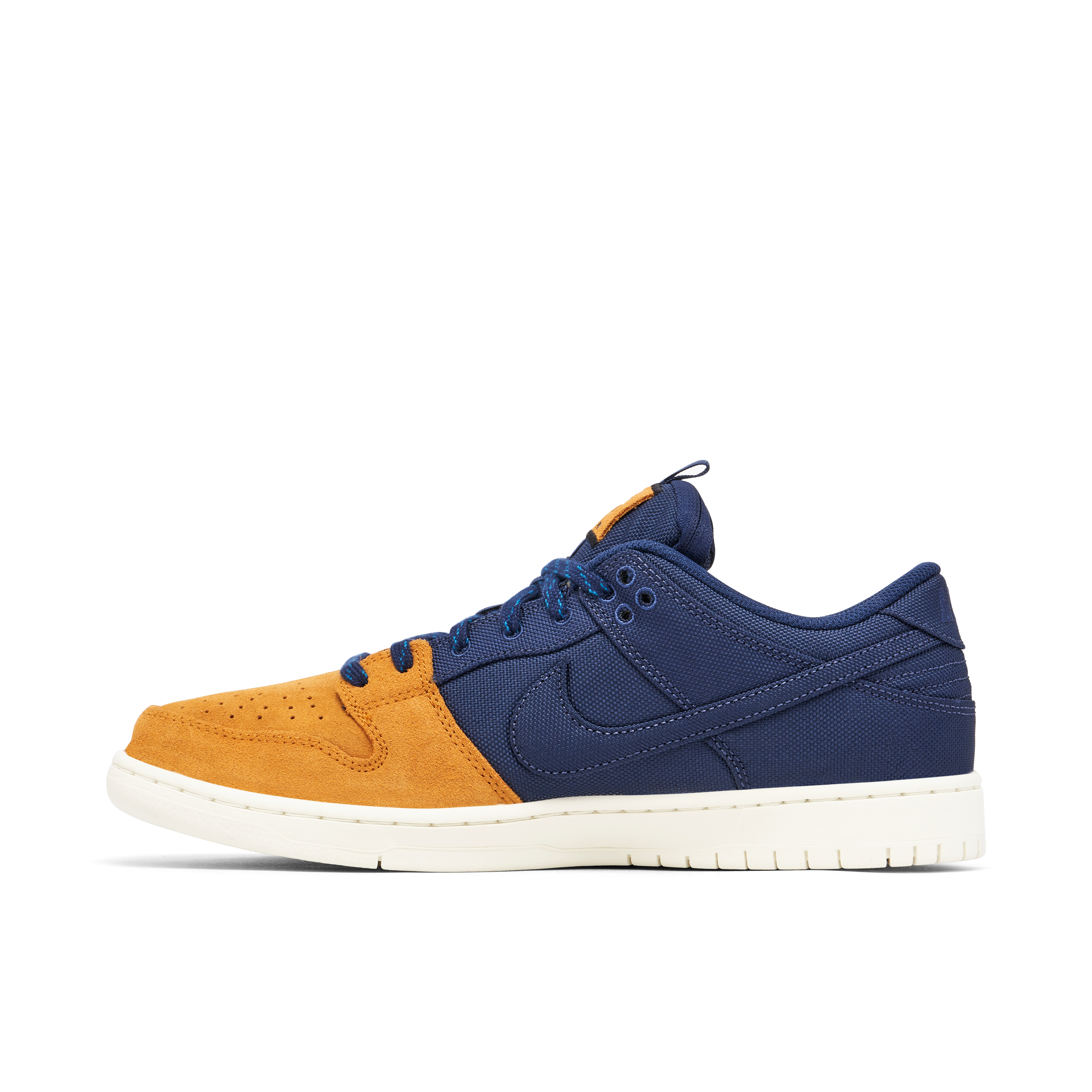 Nike SB Dunk Low Midnight Navy Desert Ochre | DX6775-400 | Laced