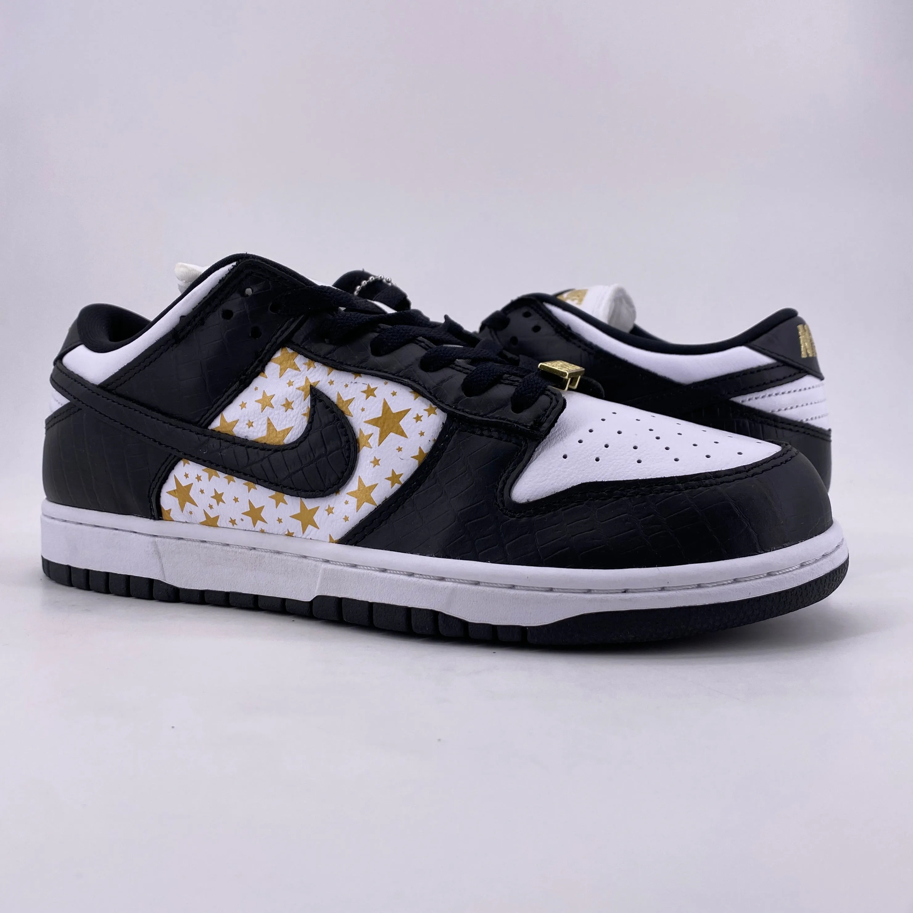 Nike SB Dunk Low OG QS Supreme Black 2021 New Size 9.5