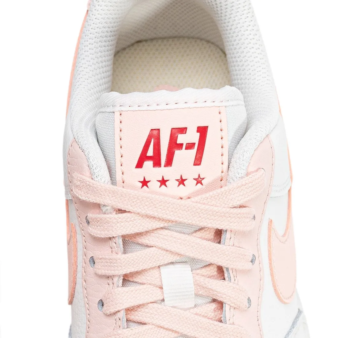 Nike Women Air Force 1 '07 (summit white / university red-pale coral)